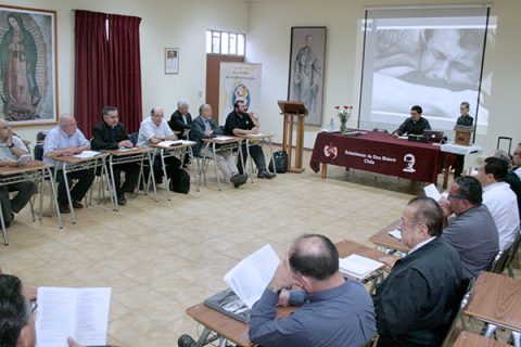 Directores Salesianos reunidos en Casa Inspectorial